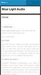 Mobile Screenshot of bluelightaudio.com